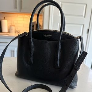 Kate Spade crossbody purse- Black